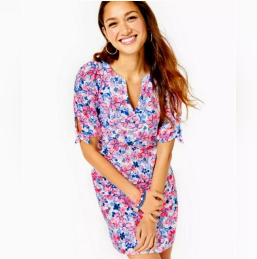 Lilly Pulitzer Easley Dress Party Like A Lobstar Small